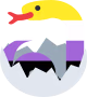 hatched_enby_snake emote