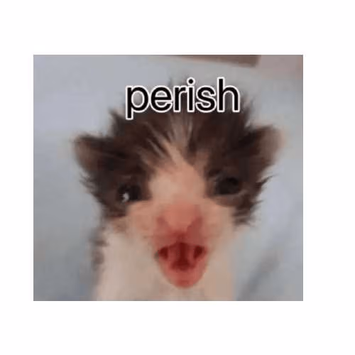 Perish emote