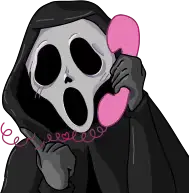 Ghostface_Phone emote