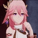 YaeLaugh emote