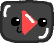 cute_red_diamond_playbutton emote