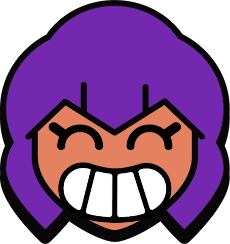 Happy_Shelly_BrawlStars_Pin emote