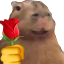 CapyRose emote