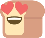 hearteyesbread emote