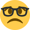 nerd static emote