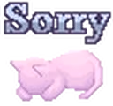 Sorry emote