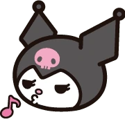 kuromi_whistle emote