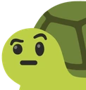 CEPTurtleWithRaisedEyebrow emote