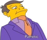 Pathetic emote