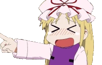 yukariLaughingAtYou emote