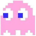 GhostPacmanDisco animated emote