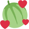 LoveMelon emote