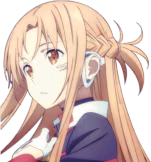 AsunaCurious emote