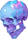 VaporwaveSkull emote