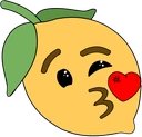 LemonKiss_redone emote