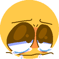 DepressedCrying emoji