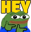 peepoHey emote