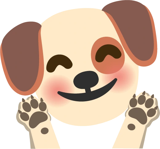 Happydog emote