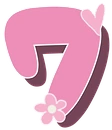Pink_seven_heart_flower emote