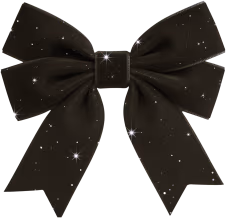 Elegantblackvelvetbow emote