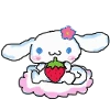 CinnamorollStrawberry emote