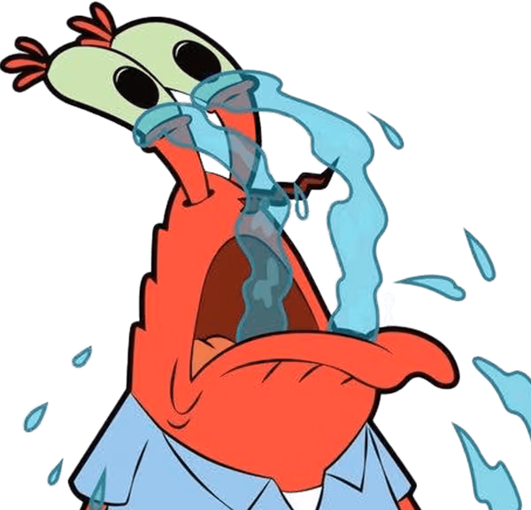 MrKrabsCrying emote