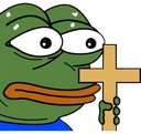 Pepe_with_jesus emote