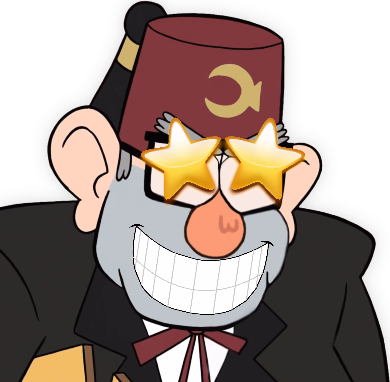 GrunkleStan_StarStruck emote