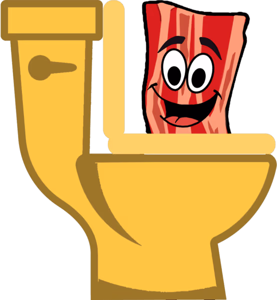 BaconToilet emote