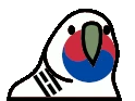 southkoreaParrot emote